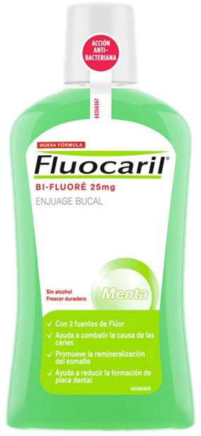 Płyn do płukania ust Fluocaril Bi-fluoride Mouthwash 500 ml (8710604763592)
