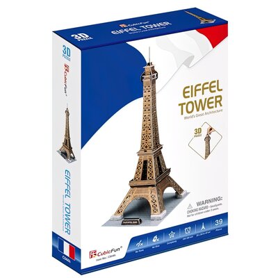 Cubicfun PUZZLE 3D WIEŻA EIFFEL GXP-509443