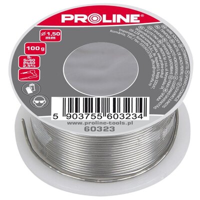PROLINE Profix SPOIWO LUT. 60/40/2,5% FI=1,5 MM SZPULA 100G BLISTER