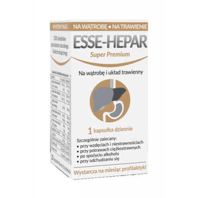 Esse-Hepar Super Premium, 30 kaps.