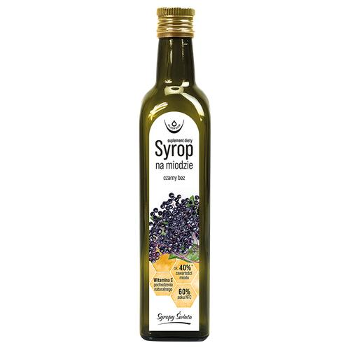 Oleofarm Syrop na miodzie Czarny bez, 250ml