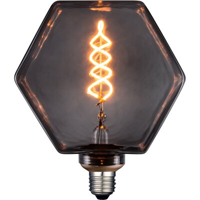 Polux Przydymiona żarówka geometryczna DecoVintage 317896 LB16 LED E27 sześciokąt 4W 50lm 230V biała ciepła __code-71874