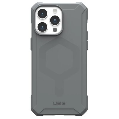 Etui UAG Essential Armor MagSafe do Apple iPhone 15 Pro Max Srebrny