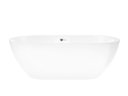 Wanna wolnostojąca Corsan E042 Reno 160 cm z wykończeniem chrom