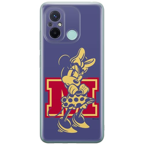 ERT GROUP etui na telefon Xiaomi REDMI 12C/ REDMI 11A, case oryginalny i oficjalnie licencjonowany przez Disney, wzór Minnie 072, optymalnie dopasowane, plecki z TPU