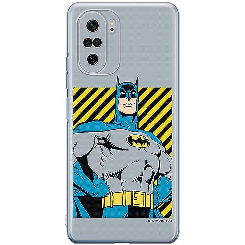 ERT GROUP etui na telefon Xiaomi MI 11i/ REDMI K40/K40 PRO/POCO F3/ F3 PRO, case oryginalny i oficjalnie licencjonowany przez DC, wzór Batman 069, optymalnie dopasowane, plecki z TPU