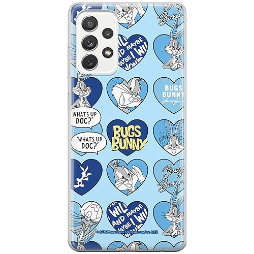 ERT GROUP etui na telefon Samsung A33 5G, case oryginalny i oficjalnie licencjonowany przez Looney Tunes, wzór Bugs 021, optymalnie dopasowane, plecki z TPU