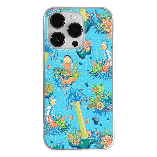 ERT GROUP etui na telefon Iphone 14 PRO, case oryginalny i oficjalnie licencjonowany przez Rick and Morty, wzór Rick & Morty 020, optymalnie dopasowane, plecki z TPU