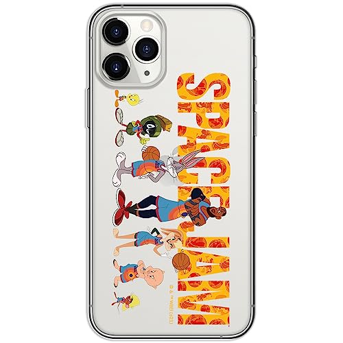 ERT GROUP etui na telefon Iphone 11 PRO, case oryginalny i oficjalnie licencjonowany przez Looney Tunes, wzór Space Jam 006, optymalnie dopasowane, plecki z TPU częściowo przeźroczyste