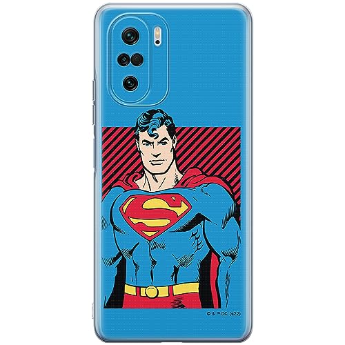 ERT GROUP etui na telefon Xiaomi MI 11i/ REDMI K40/K40 PRO/POCO F3/ F3 PRO, case oryginalny i oficjalnie licencjonowany przez DC, wzór Superman 029, optymalnie dopasowane, plecki z TPU