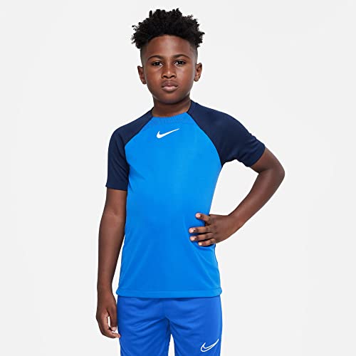 Nike Unisex Kids Short Sleeve Top Y Nk Df Acdpr Ss Top K, Royal Blue/Obsydian/White, DH9277-463, S