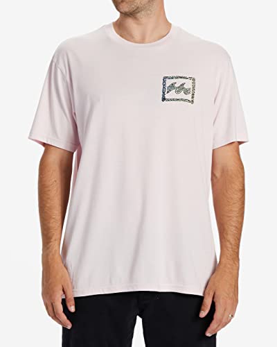 BILLABONG Podstawowa koszulka męska różowa XS