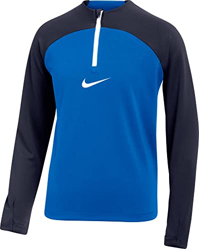 Nike Top Y Nk Df Acdpr Dril Top K, niebieski/obsydian/biały, DH9280-463, S