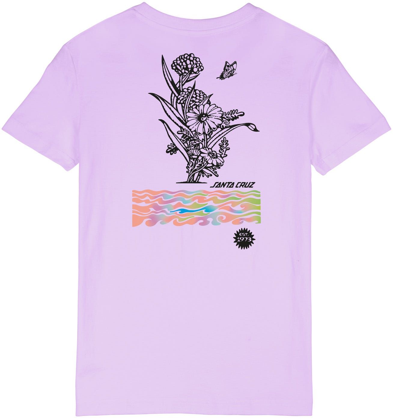 t-shirt damski SANTA CRUZ DIGI BLOOM TEE Digital Lavender