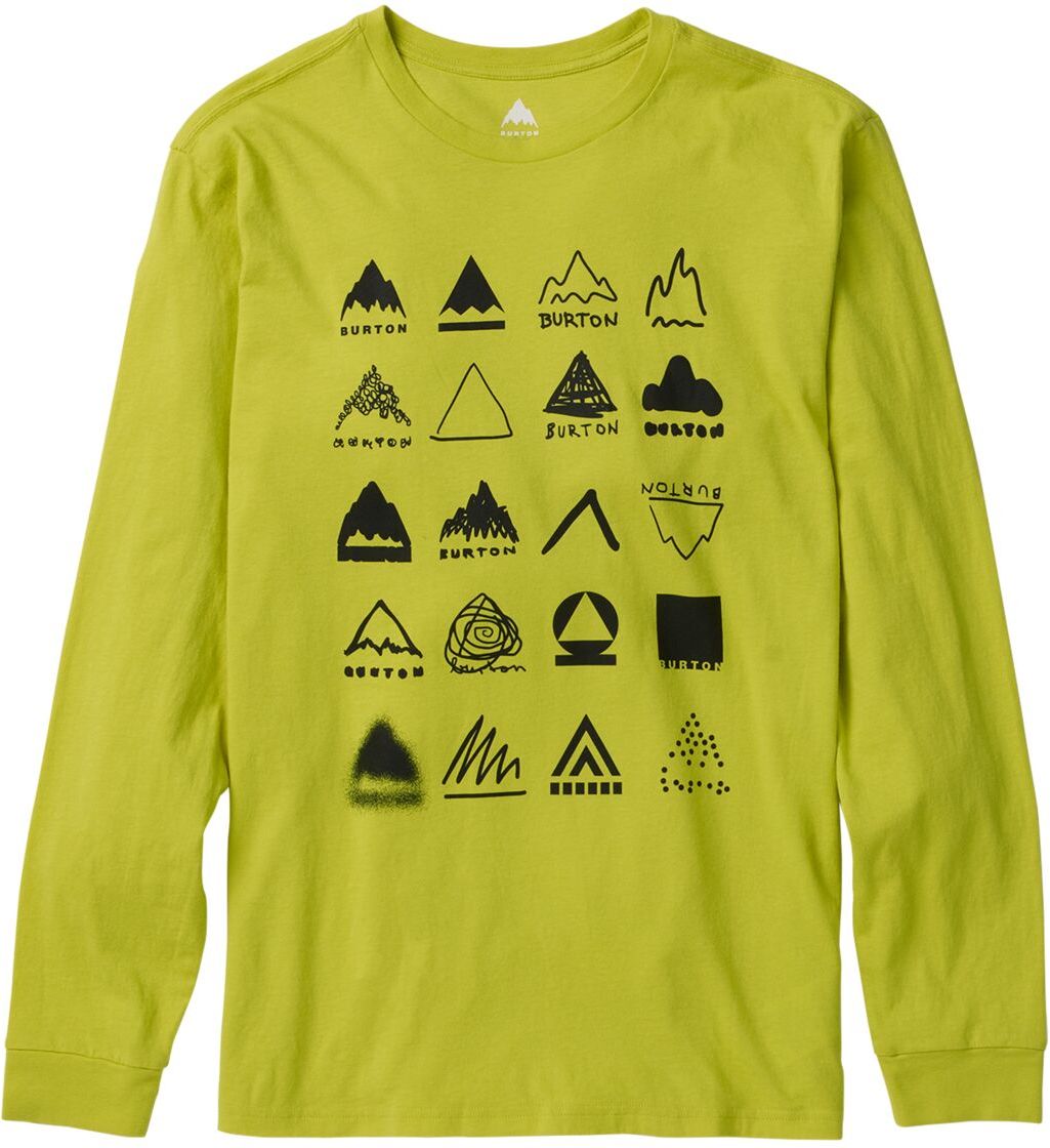t-shirt męski BURTON MISTBOW LS TEE Sulfur