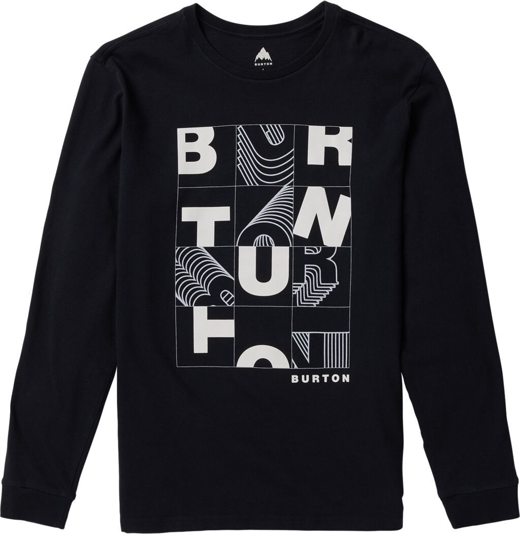 t-shirt męski BURTON AIRSHOT LS TEE True Black