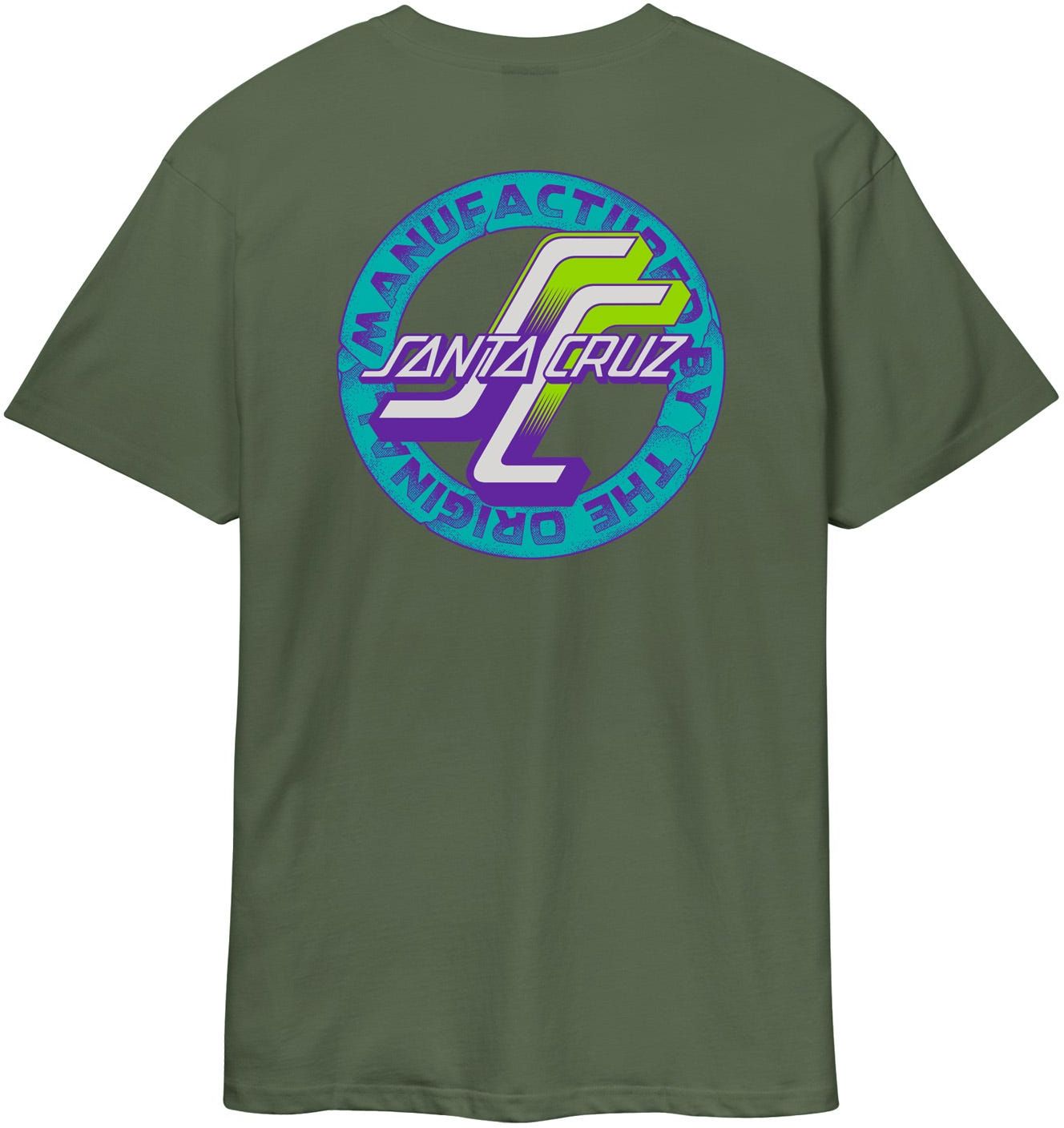 t-shirt męski SANTA CRUZ MFG OGSC TEE Sage