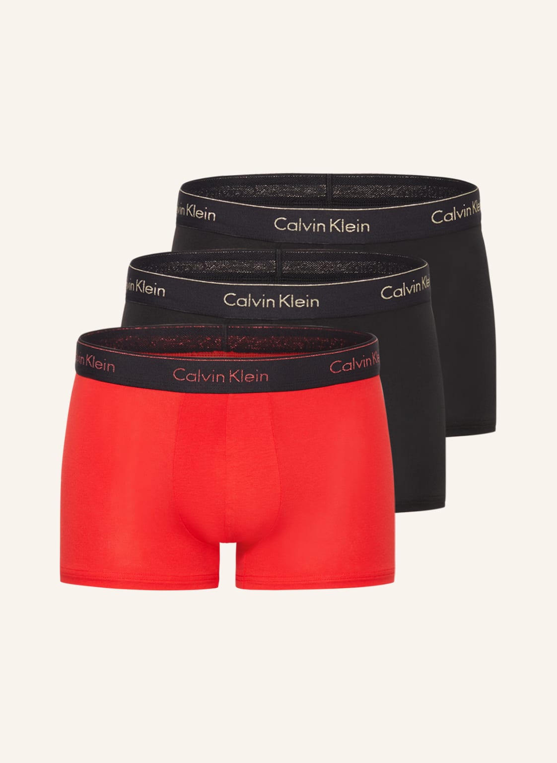 Calvin Klein Bokserki Modern Cotton, 3 Szt. rot