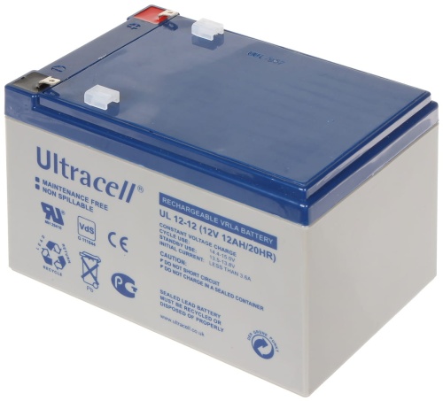 Ultracell Akumulator UL 12-12 12V/12AH-UL 12V/12AH-UL