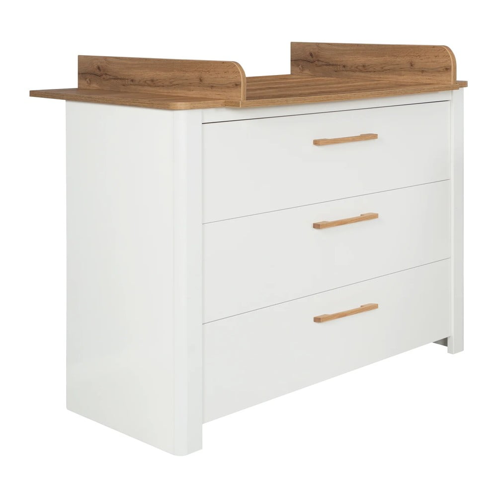 Biały przewijak w dekorze dębu Ava – Roba