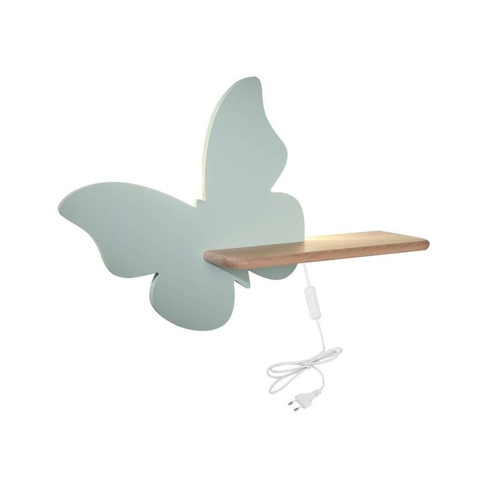 Miętowa lampa dziecięca Butterfly – Candellux Lighting