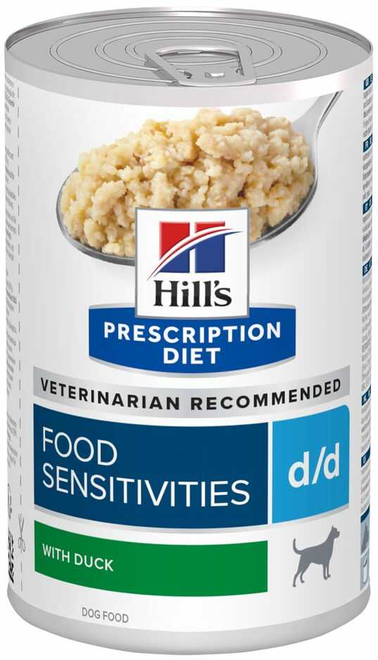 Hills Prescription Diet d/d Food Sensitivities, kaczka - 12 x 370 g