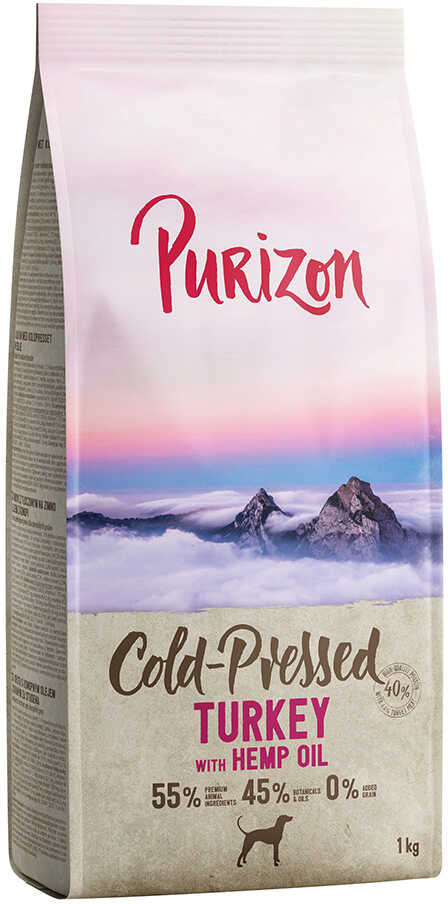 Purizon Coldpressed, indyk z olejem konopnym - 1 kg