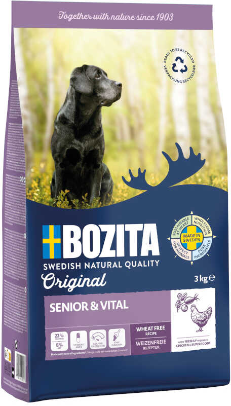 Bozita Original Zestaw oszczędnościowy - Senior & Vital, kurczak