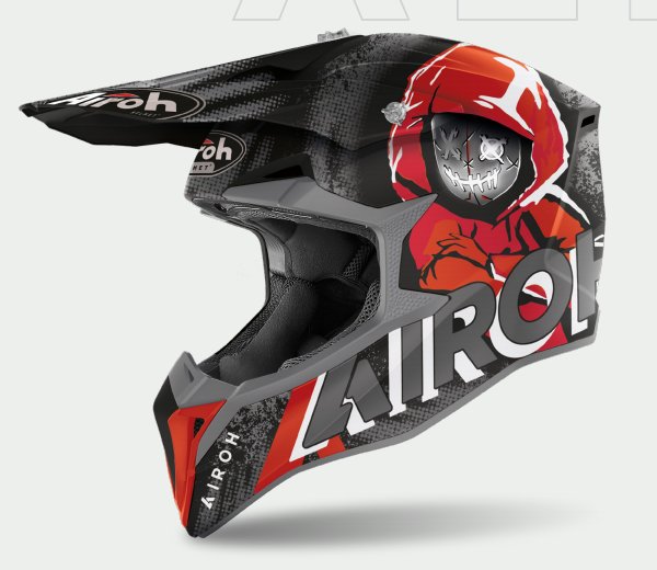 Kask off-road AIROH WRAAP ALIEN S