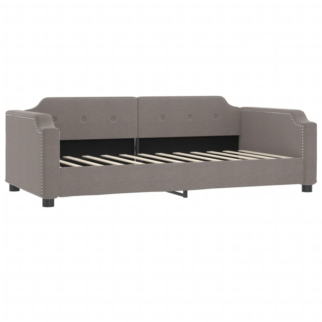 Sofa z materacem do spania, kolor taupe, 100x200 cm, tkanina Lumarko!