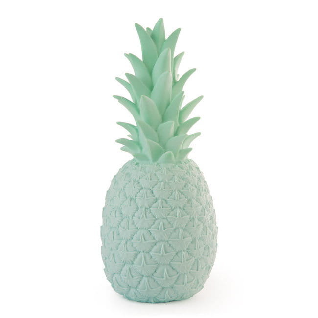 Goodnight Light - Lampka ananas - miętowa