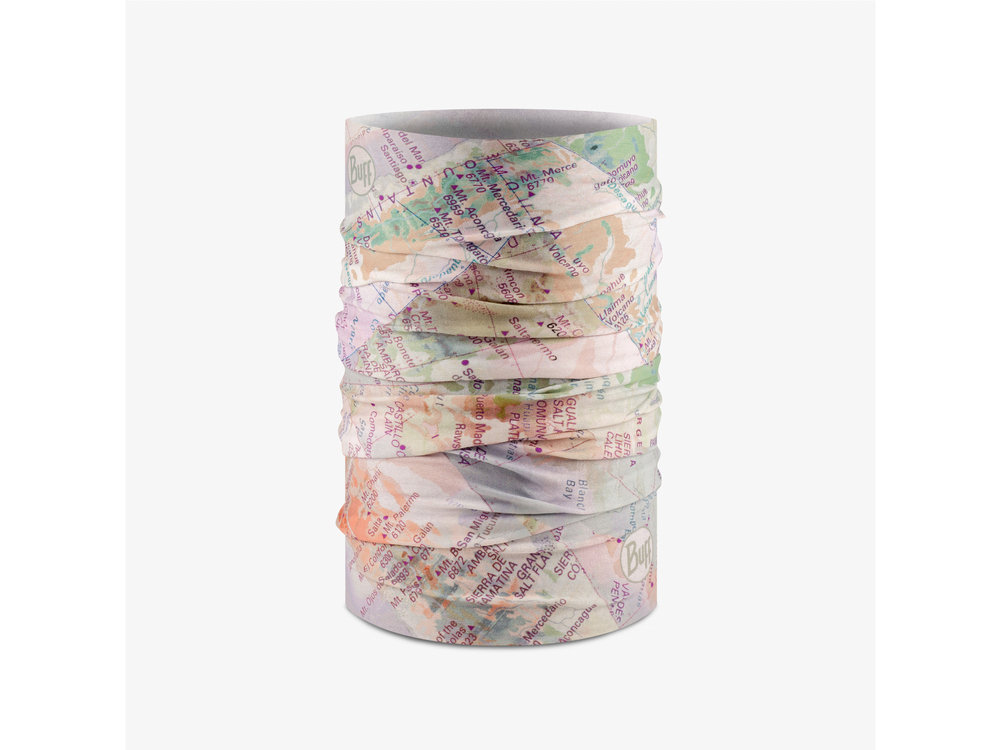 Buff komin chusta ecostretch całoroczna wielofunkcyjna mapa