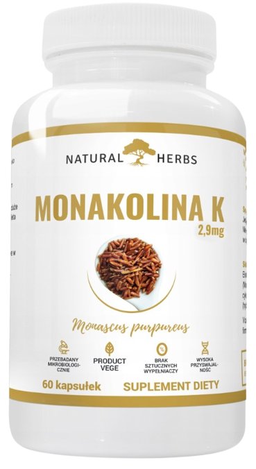 AltoPharma, Monakolina K 2,9mg, 60 kaps.