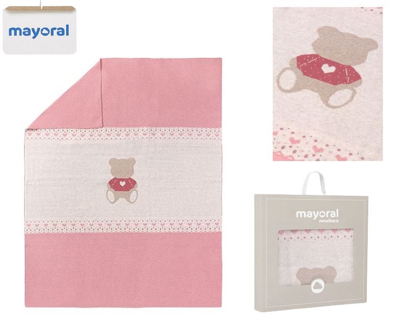 Kocyk z bawełny BCI dla niemowlęcia