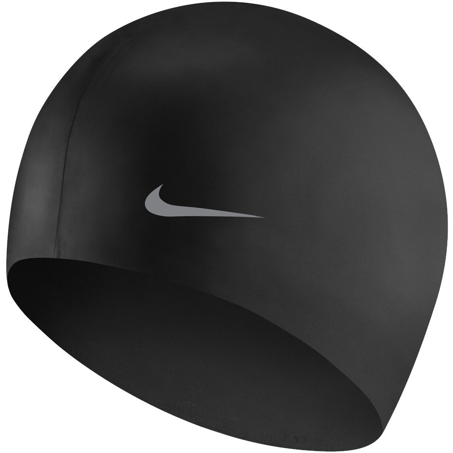 Czepek pływacki Nike Os Solid Junior czarny TESS0106-001 Lumarko!