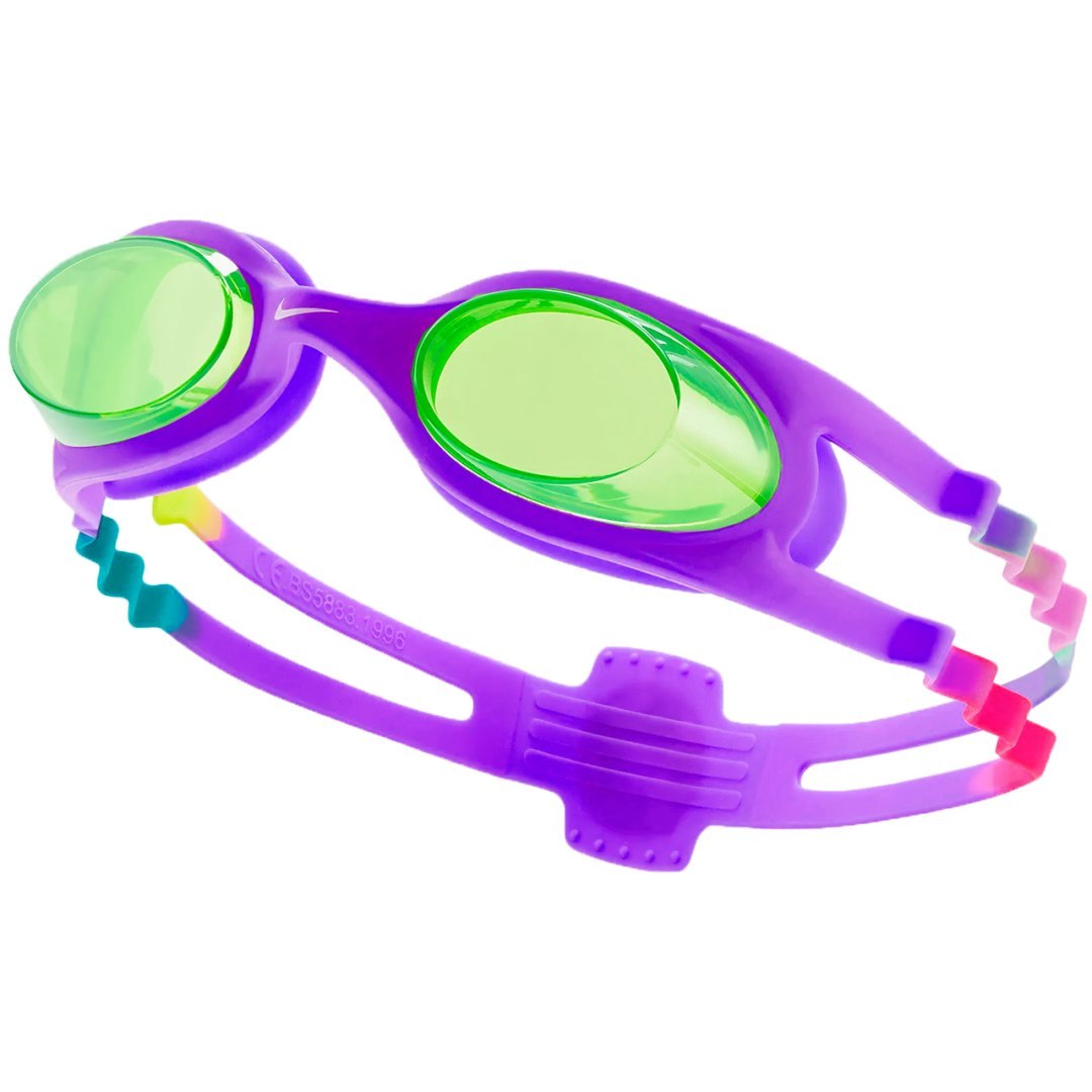 Okulary pływackie Nike Os Chrome Junior 3-6 lat fioletowo-różowe NESSD166-593 Lumarko!