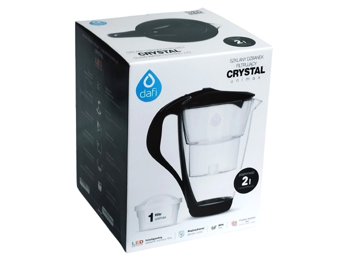 Dzbanek Filtrujący Dafi Crystal 2L Led Filtr Unimax