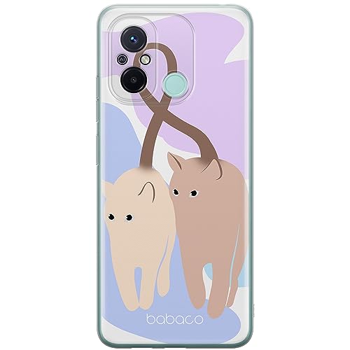 ERT GROUP etui na telefon Xiaomi REDMI 12C/ REDMI 11A, case oryginalny i oficjalnie licencjonowany przez Babaco, wzór Cats 013, optymalnie dopasowane, plecki z TPU