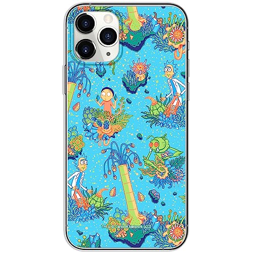 ERT GROUP etui na telefon Iphone 11 PRO, case oryginalny i oficjalnie licencjonowany przez Rick and Morty, wzór Rick & Morty 020, optymalnie dopasowane, plecki z TPU