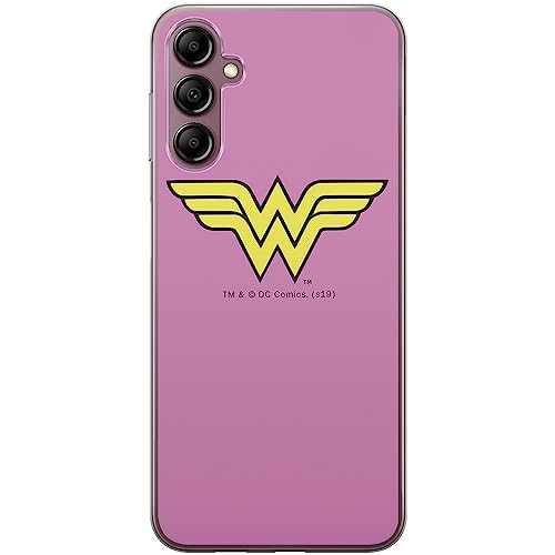Etui Wonder Woman 005 DC Nadruk pełny Różowy Producent: Samsung, Model: A14 4G/5G
