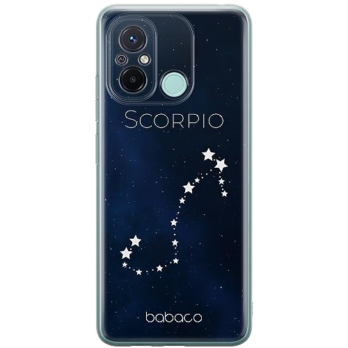ERT GROUP etui na telefon Xiaomi REDMI 12C/ REDMI 11A, case oryginalny i oficjalnie licencjonowany przez Babaco, wzór Zodiac Constellation 008, optymalnie dopasowane, plecki z TPU