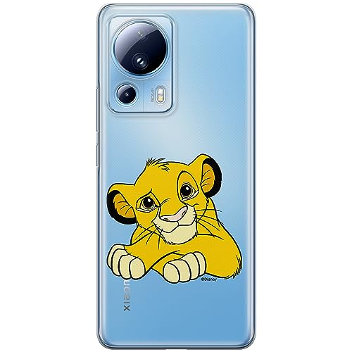 ERT GROUP etui na telefon Xiaomi 13 LITE/CIVI 2, case oryginalny i oficjalnie licencjonowany przez Disney, wzór Simba & Friends 009, optymalnie dopasowane, plecki z TPU częściowo przeźroczyste