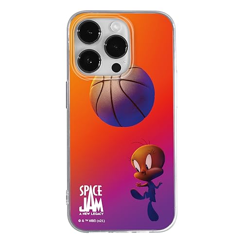 ERT GROUP etui na telefon Iphone 14 PRO, case oryginalny i oficjalnie licencjonowany przez Looney Tunes, wzór Space Jam 014, optymalnie dopasowane, plecki z TPU