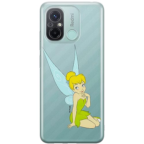 ERT GROUP etui na telefon Xiaomi REDMI 12C/ REDMI 11A, case oryginalny i oficjalnie licencjonowany przez Disney, wzór Tinker Bell 005, optymalnie dopasowane, plecki z TPU częściowo przeźroczyste