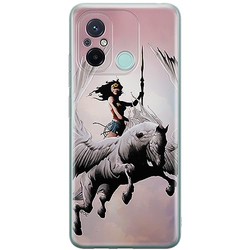 ERT GROUP etui na telefon Xiaomi REDMI 12C/ REDMI 11A, case oryginalny i oficjalnie licencjonowany przez DC, wzór Wonder Woman 002, optymalnie dopasowane, plecki z TPU