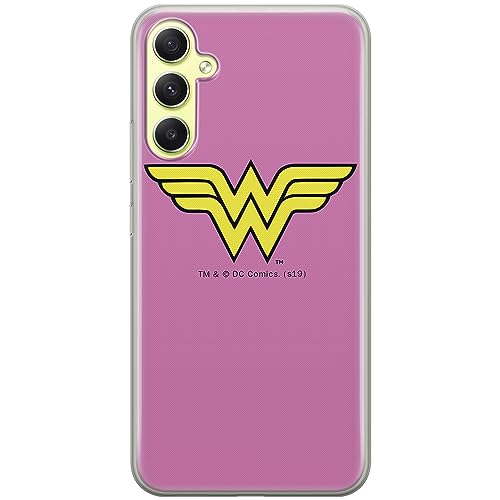 Etui Wonder Woman 005 DC Nadruk pełny Różowy Producent: Samsung, Model: A34 5G