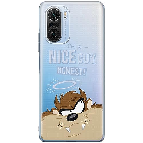 ERT GROUP etui na telefon Xiaomi MI 11i/ REDMI K40/K40 PRO/POCO F3/ F3 PRO, case oryginalny i oficjalnie licencjonowany przez Looney Tunes, wzór Tasmanian 003, plecki z TPU częściowo przeźroczyste