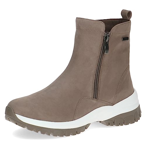 Caprice Damskie botki 9-26204-41, płaskie sznurowane, Mud Suede, 41 EU
