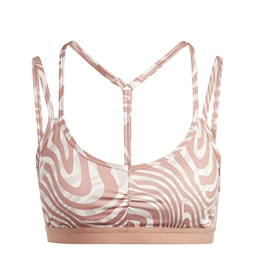 adidas Damski biustonosz treningowy Yga ESS Ls AOP – Light Support