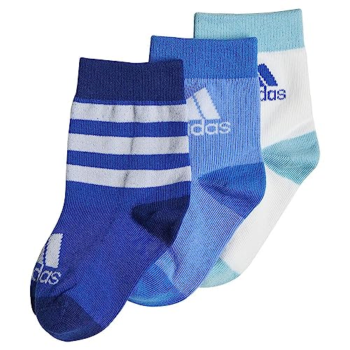 adidas Skarpety Crew, Team Royal Blue/Blue Fusion/Biały, XX-Large